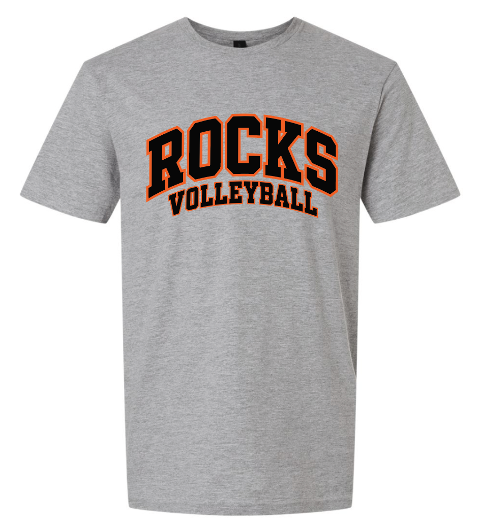 East Rockaway Volleyball ROCKS SS T-Shirt 64000/B