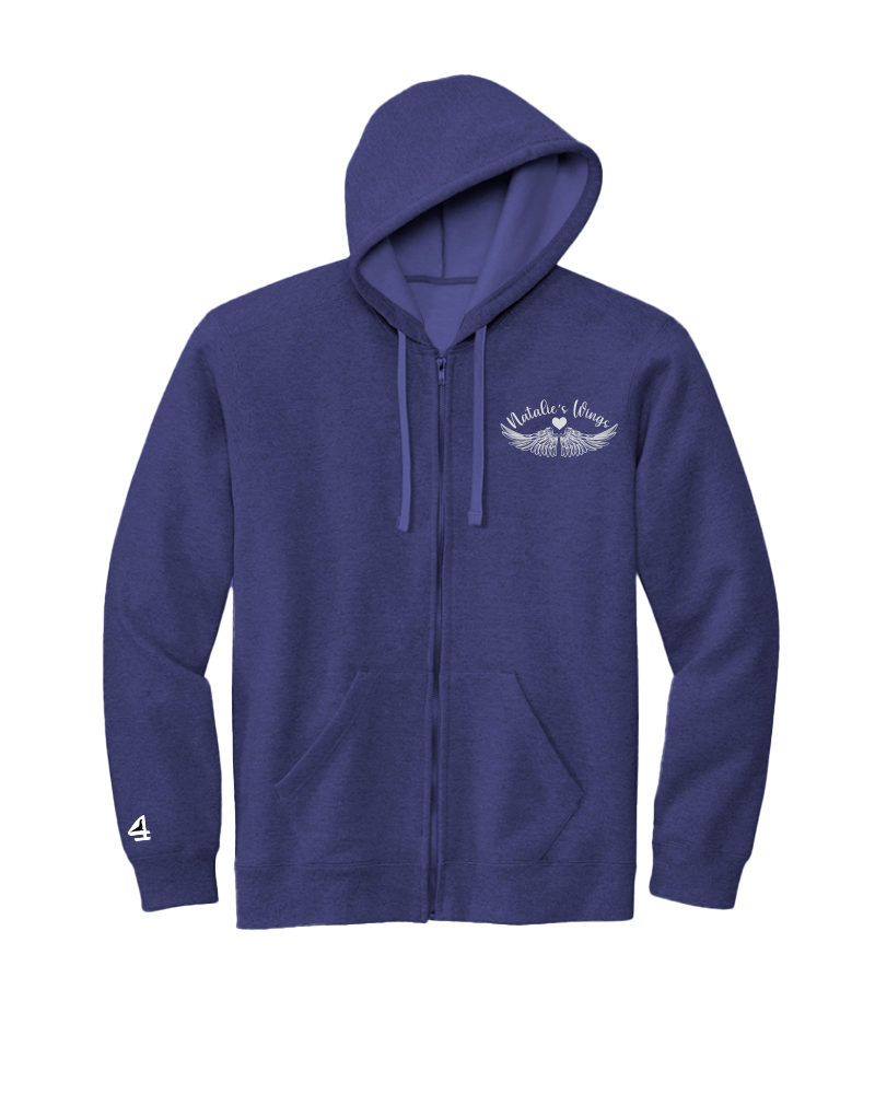 Natalie's Wings  Full Zip Hoodie