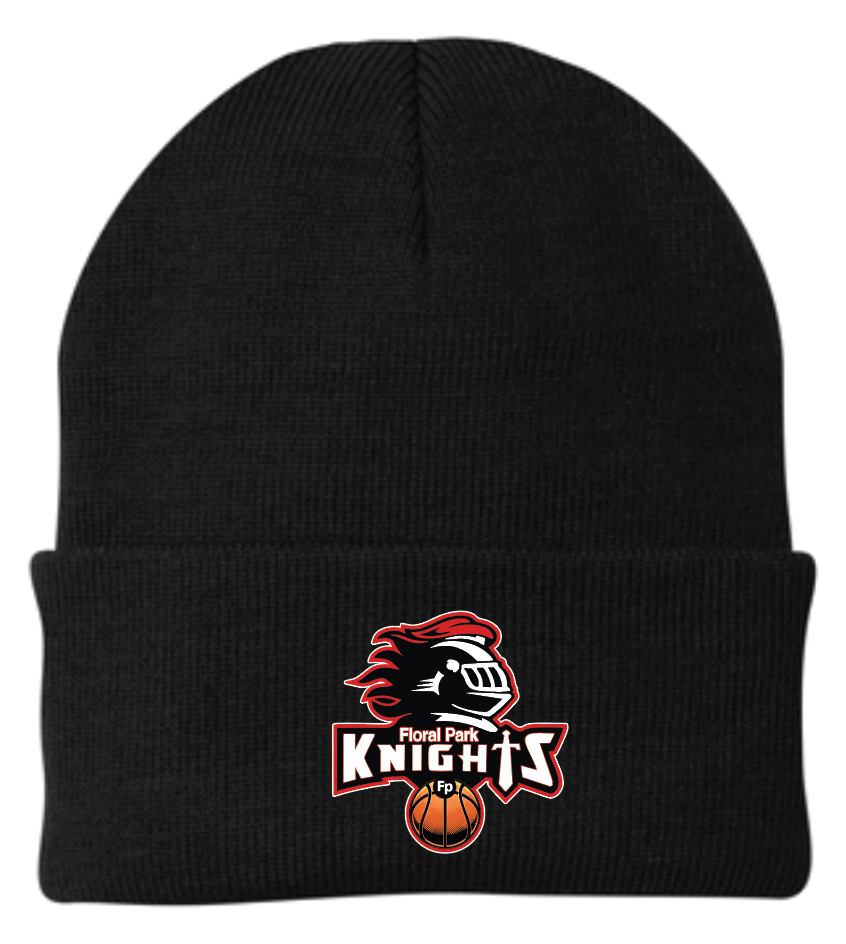 Floral Park Basketball Knit Cap