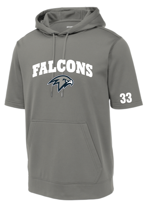 ARIZONA CAVE CREEK FOOTBALL Fleece Short Sleeve Hoodie