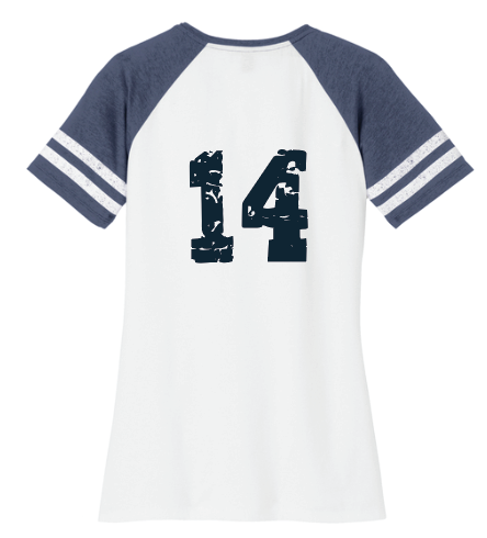 ARIZONA CAVE CREEK FOOTBALL Women's Game V-Neck Tee