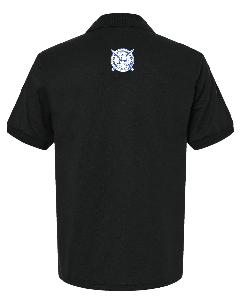 LB Gladiators Wrestling Cancer Awareness Embroidered and printed Youth and Adult Polos