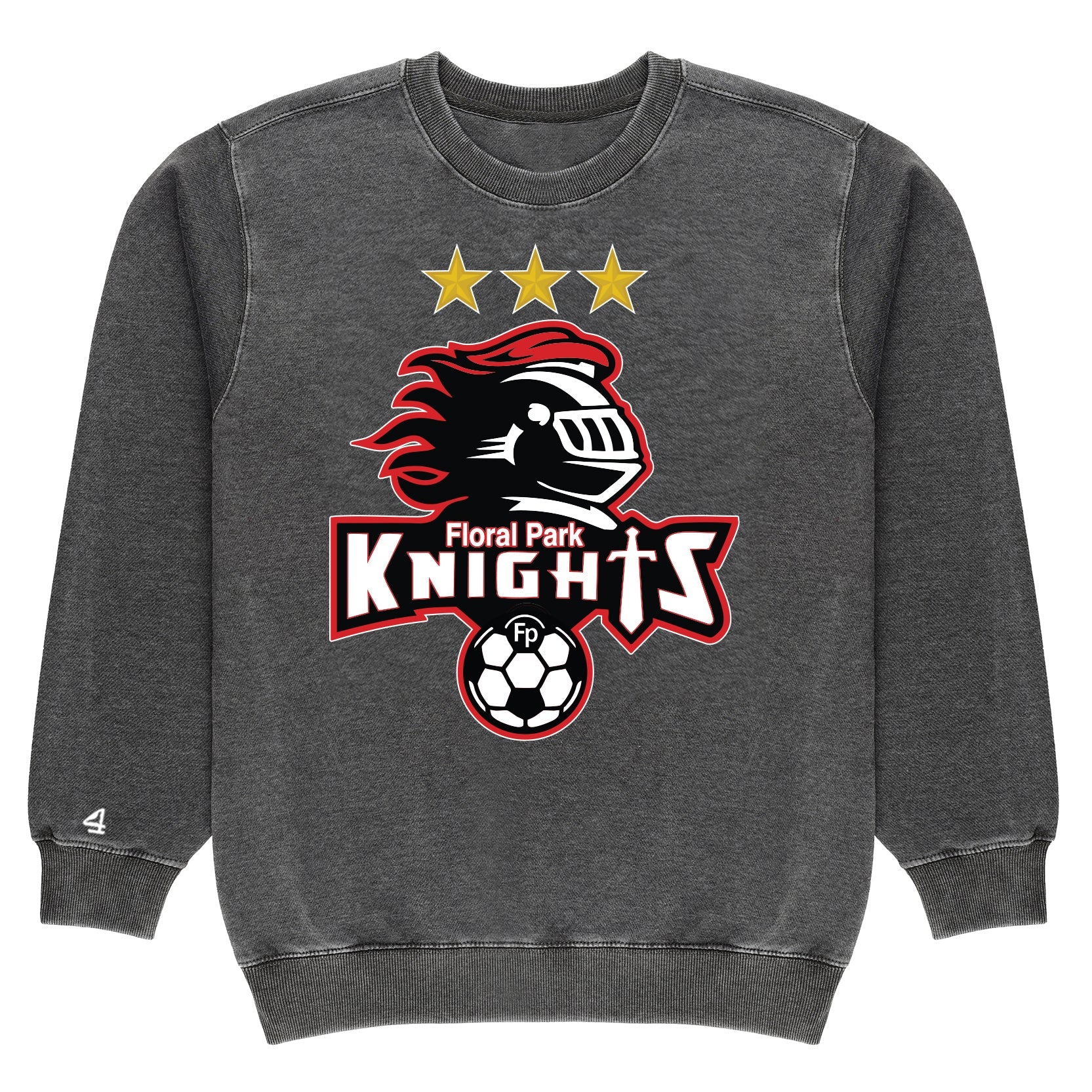 Floral Park Soccer Vintage Crewneck Sweatshirt