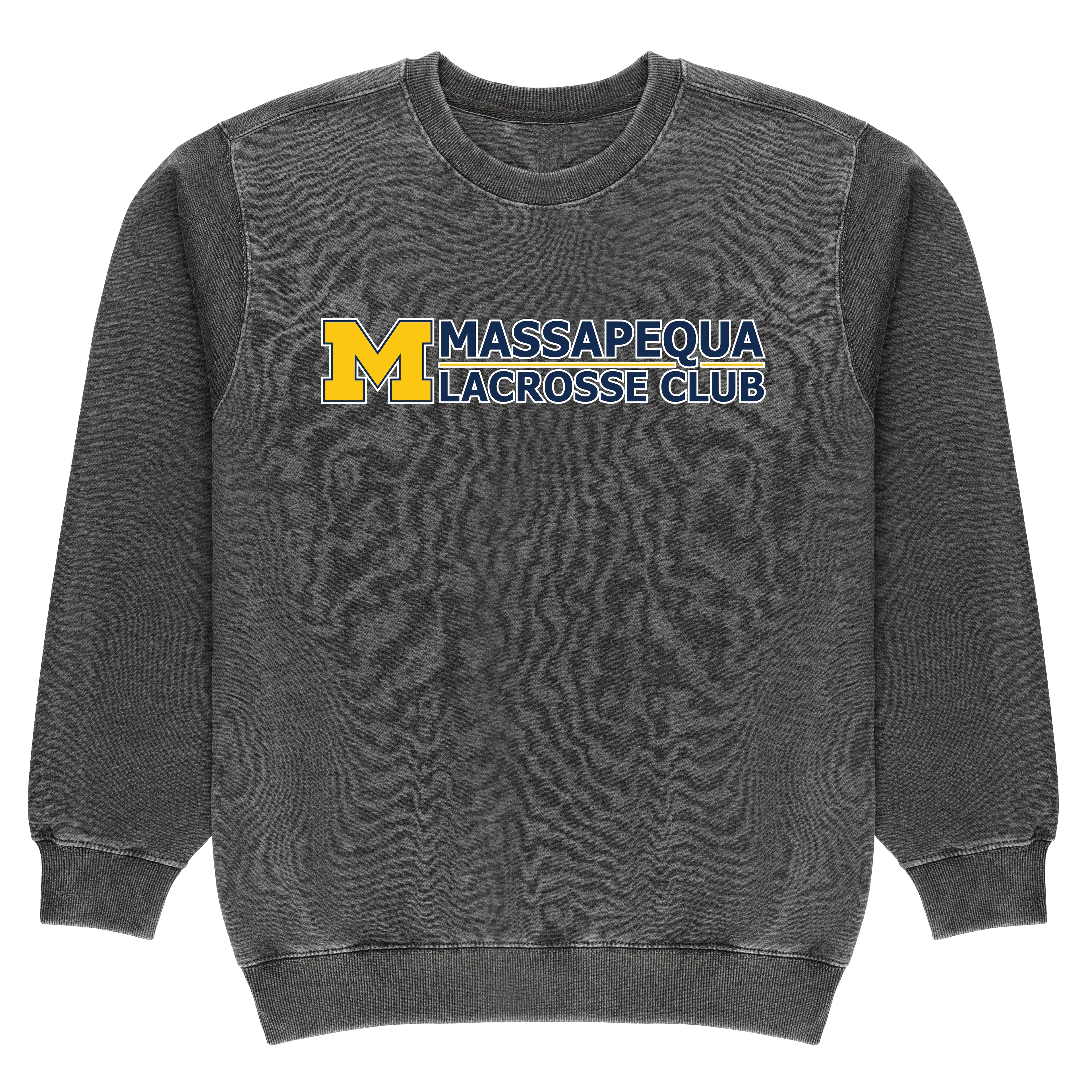 Massapequa Lacrosse Club Mid Weight Premium Vintage Crewneck