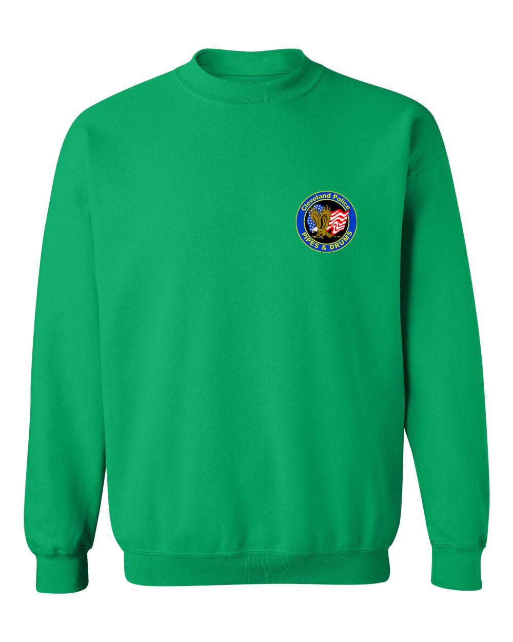 CLEVELAND POLICE PIPES AND DRUMS Shield Crewneck