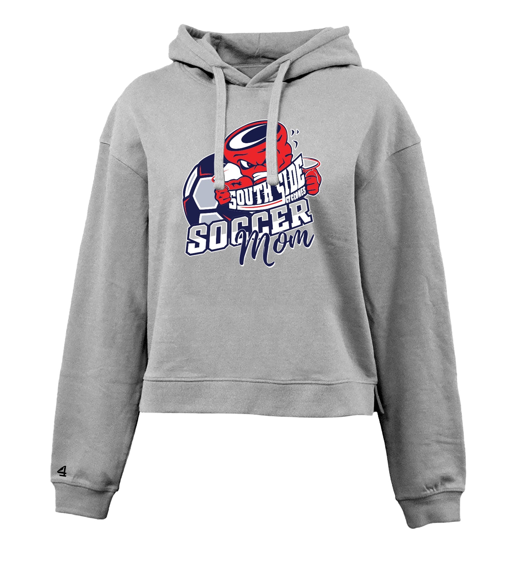 SSHS Cyclones Soccer Mom Cropped Hoodie