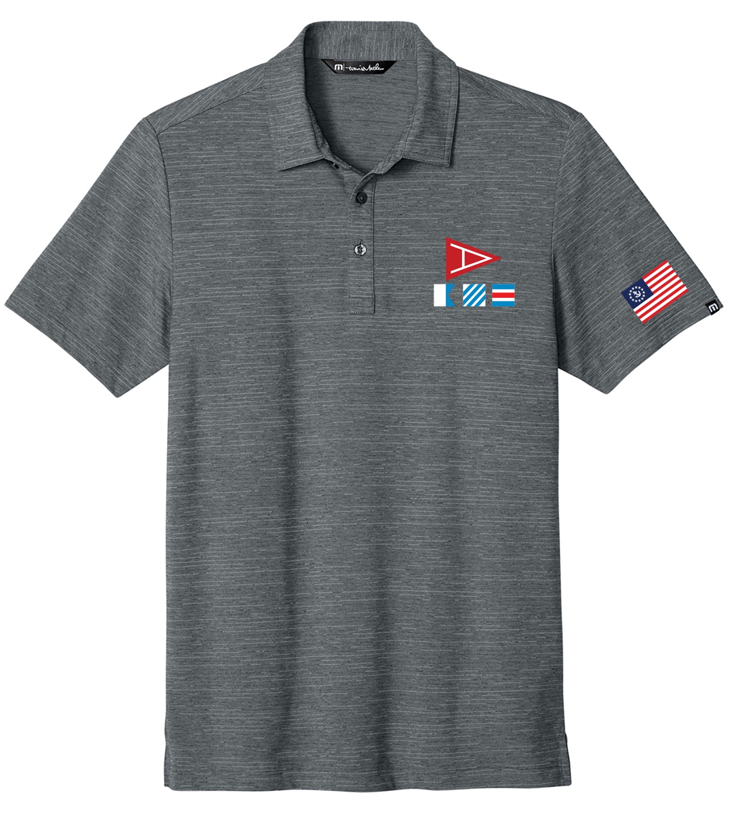 Amityville Yacht Club Printed Flag Travis Mathew Crestview Polo