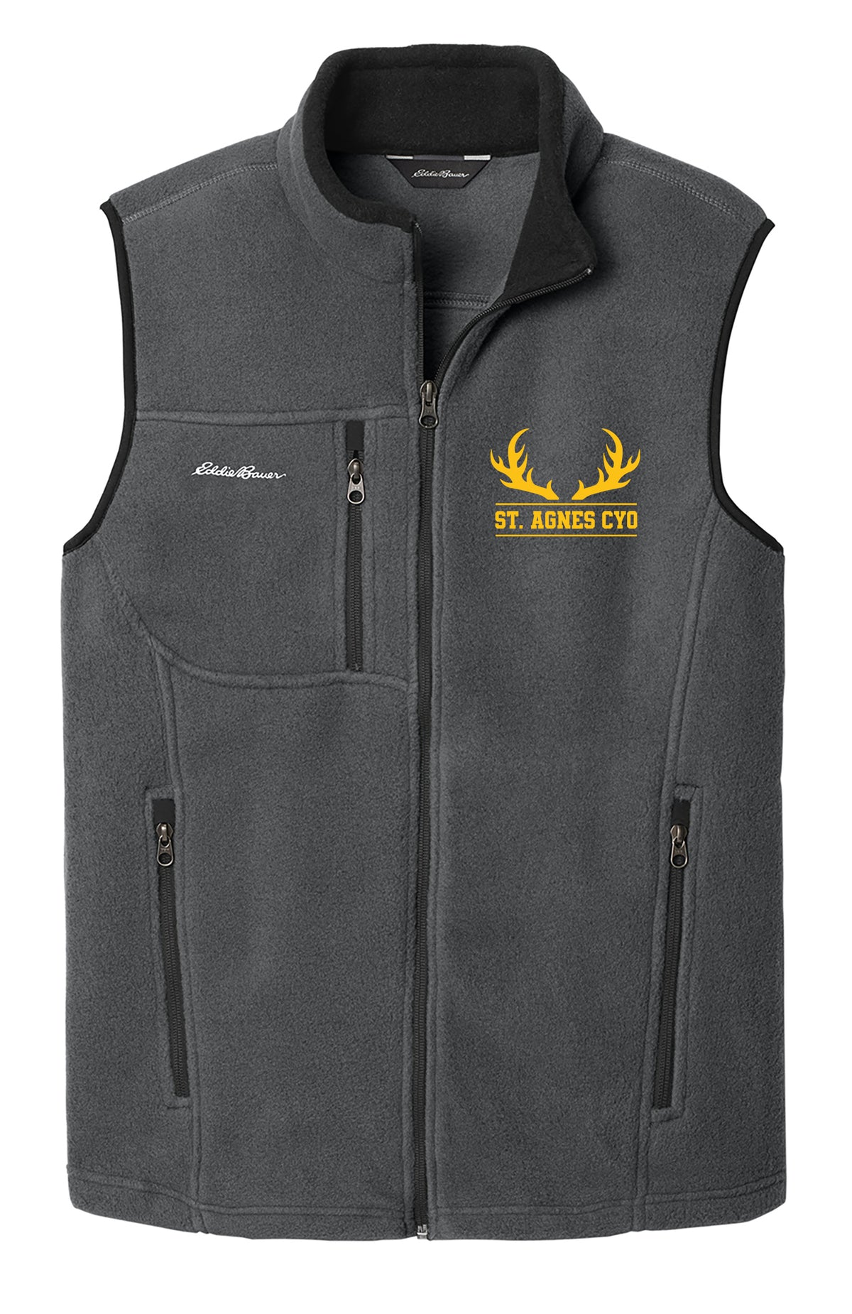 ST AGNES BASKETBALL Embroidered Eddie Bauer® Fleece Vest