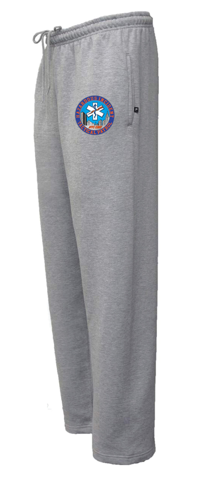 NYC HAZARD INCIDENT TACTICAL PATROL Open Bottom Sweatpants