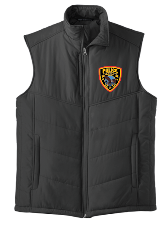 CITY OF GLEN COVE POLICE EMBROIDERED PUFFER VEST