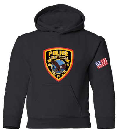 CITY OF GLEN COVE POLICE YOUTH HOODIE