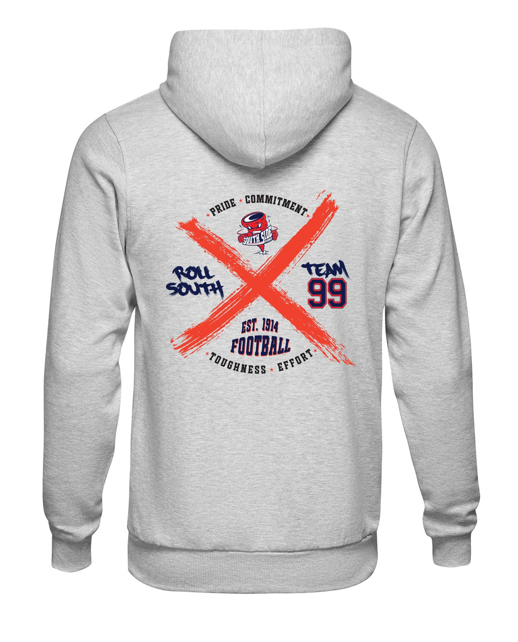 South Side High School Football roll south hoodie