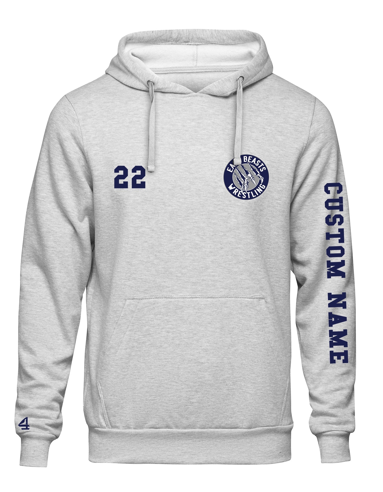 East Beasts Wrestling Hoodies
