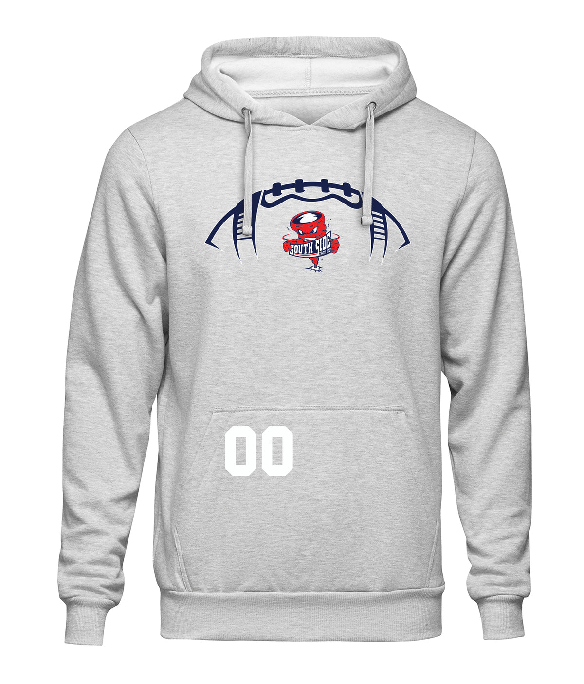 South Side High School Football number Hoodie