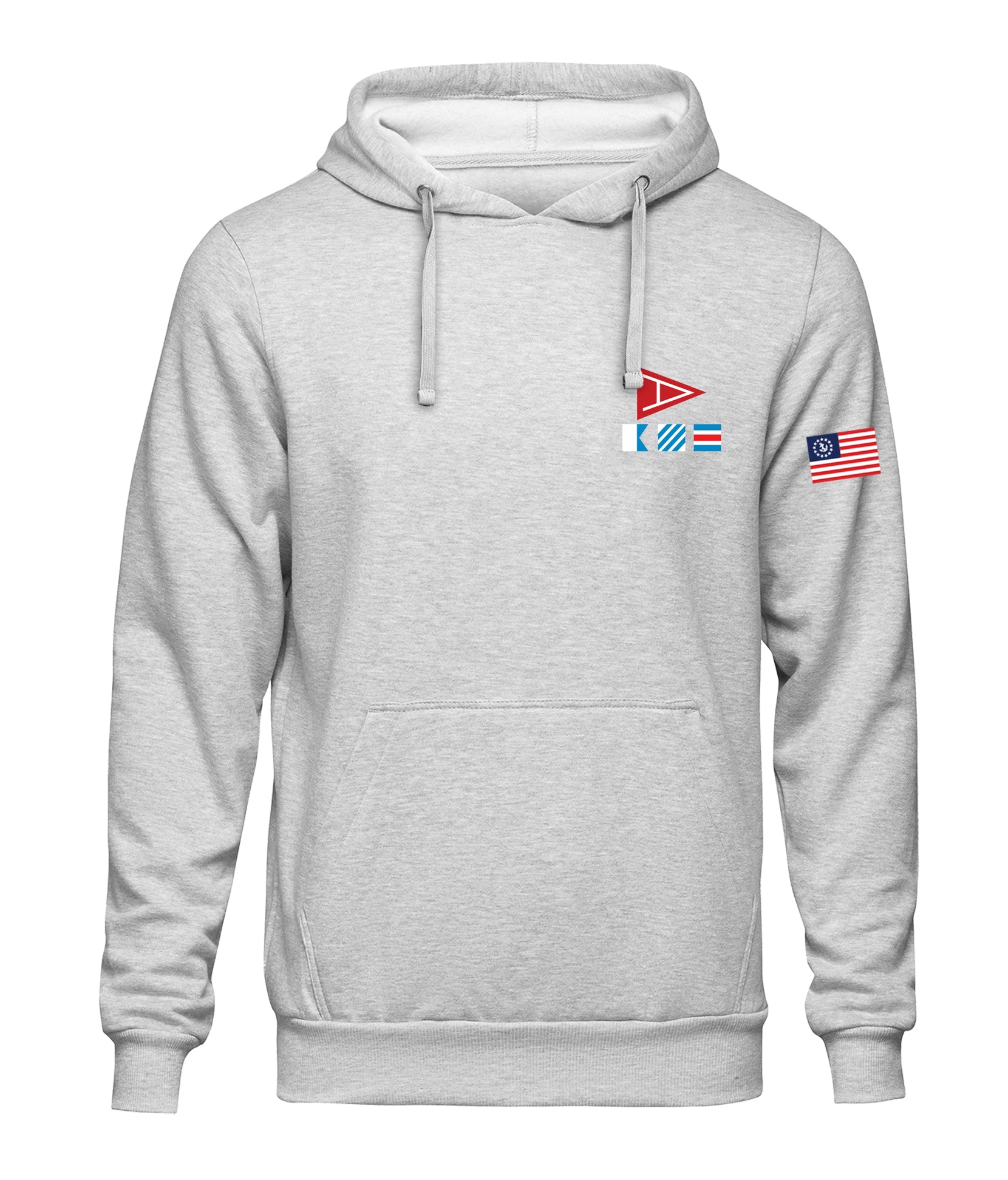 Amityville Yacht Club Flag Printed HOODIE