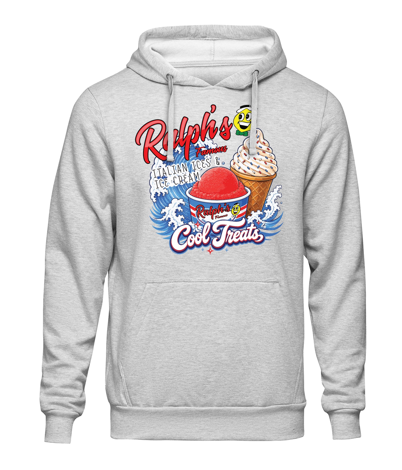 Ralphs Famous Italian Ices & Ice Cream Wave Hoodie