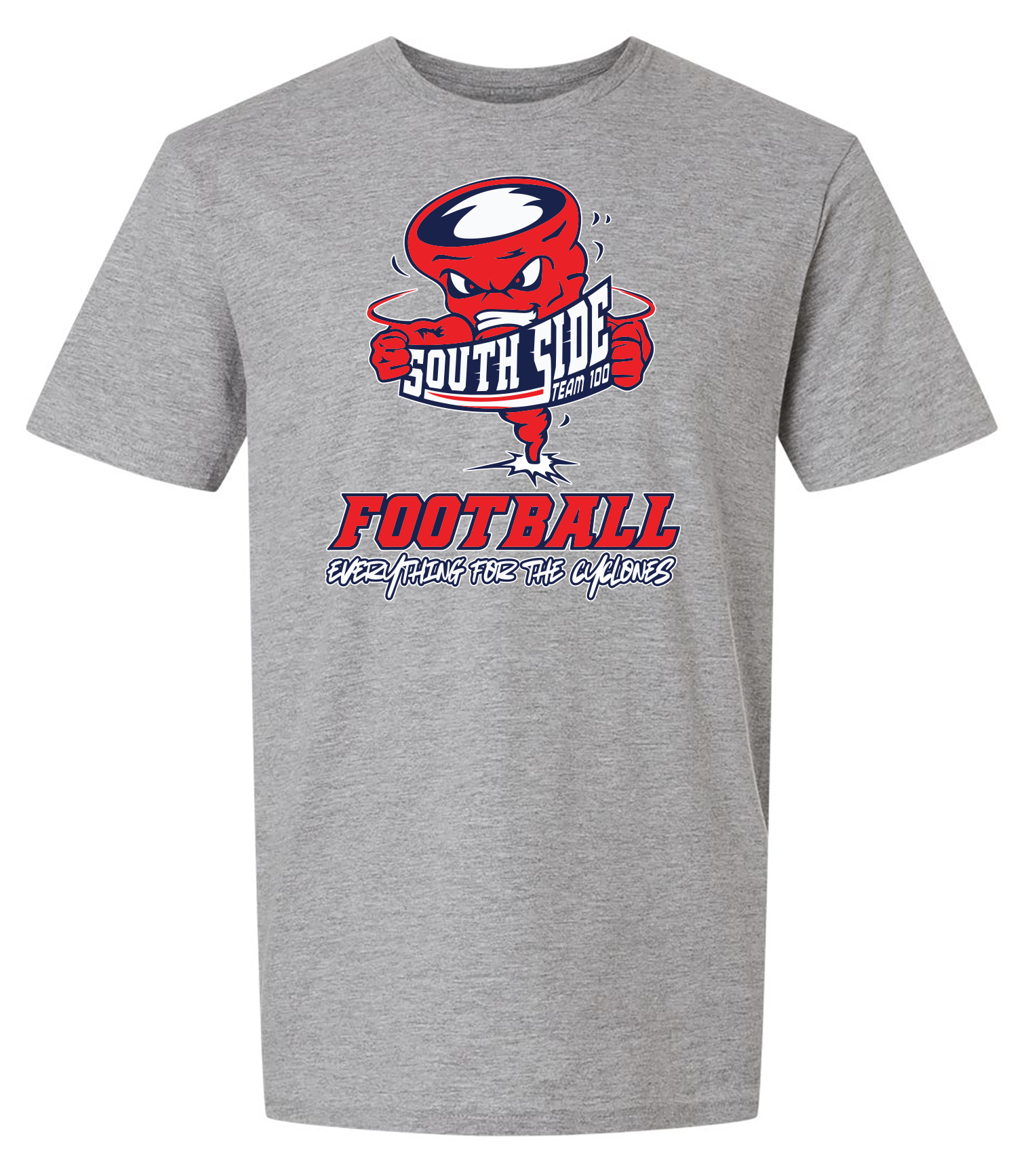 South Side High School Football Team100 T-shirt