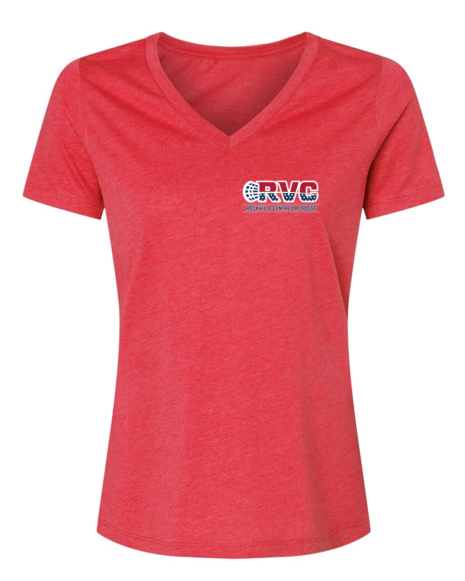 RVC LACROSSSE Women'S V-neck Tshirt