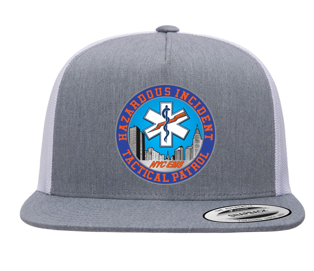 NYC HAZARD INCIDENT TACTICAL PATROL Printed Trucker Hat