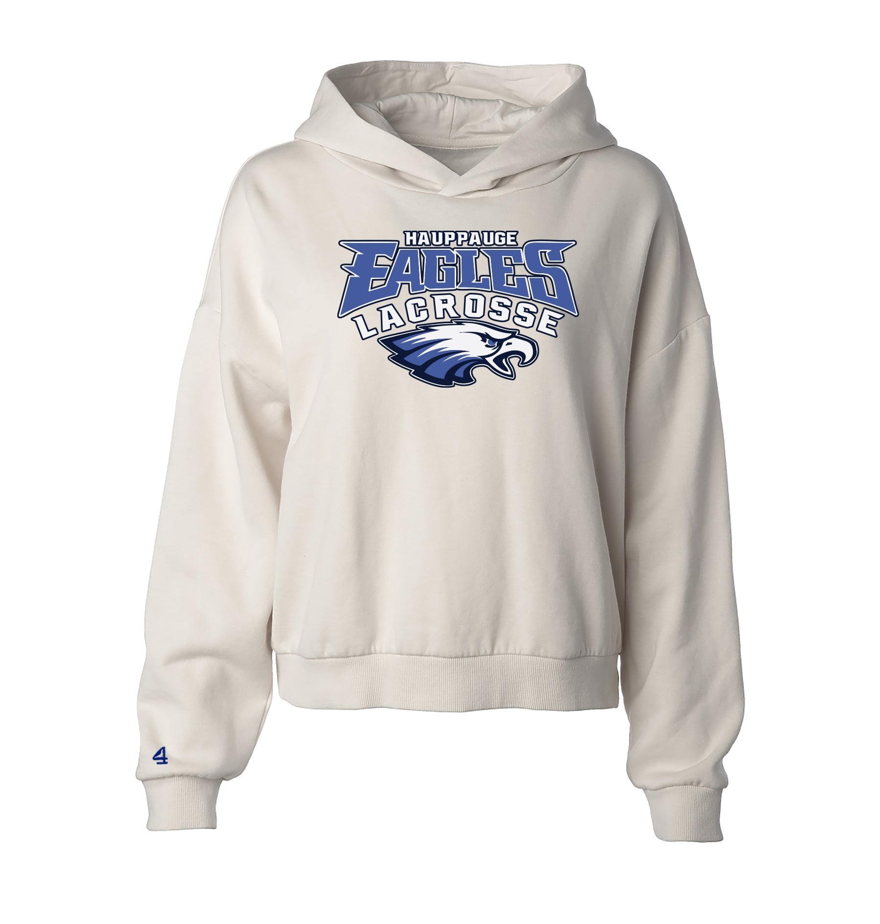 Hauppauge Eagles Lacrosse Cropped Hoodie