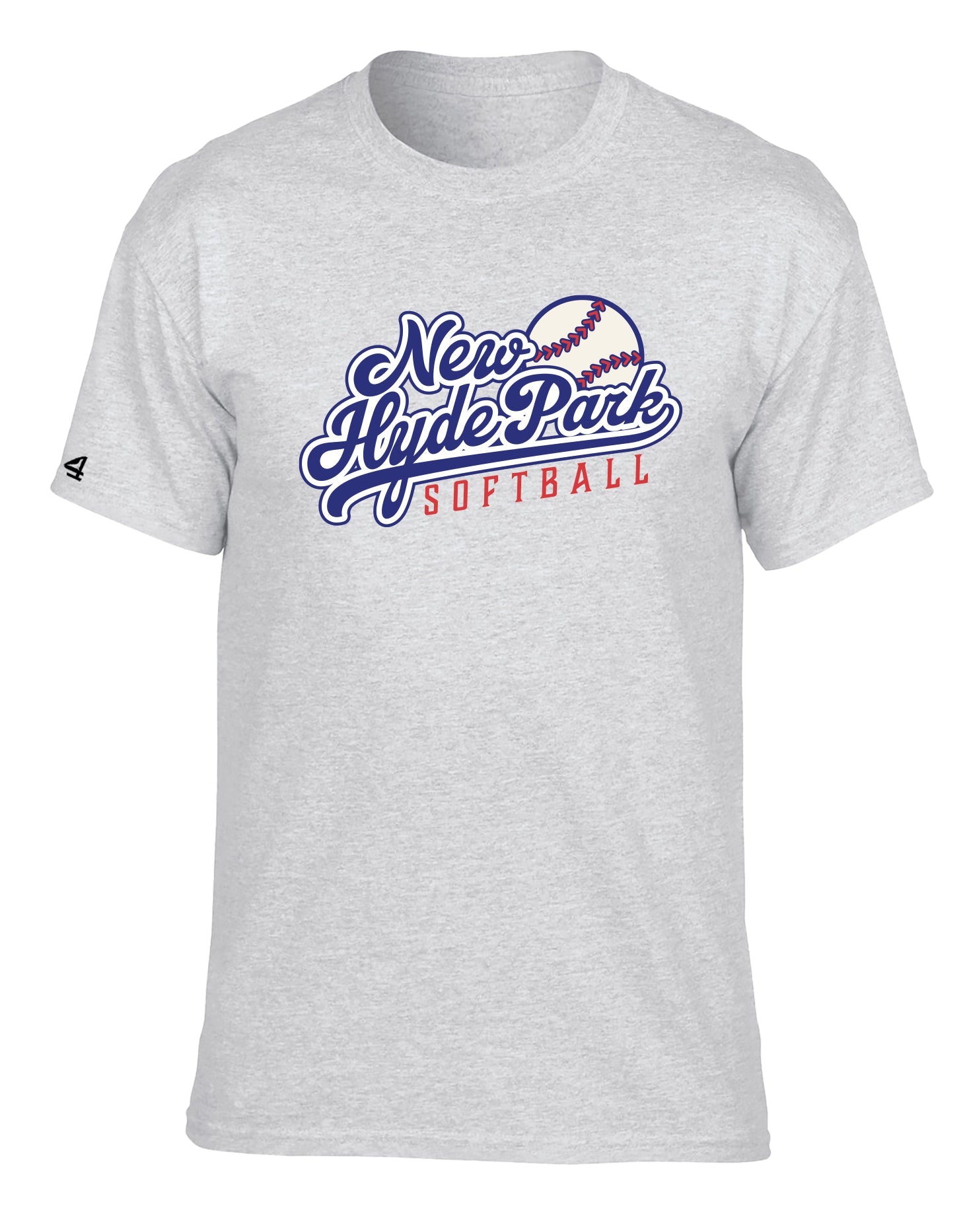 New Hyde Park Softball  Diamond Team Spirit Short Sleeve Cotton Tee