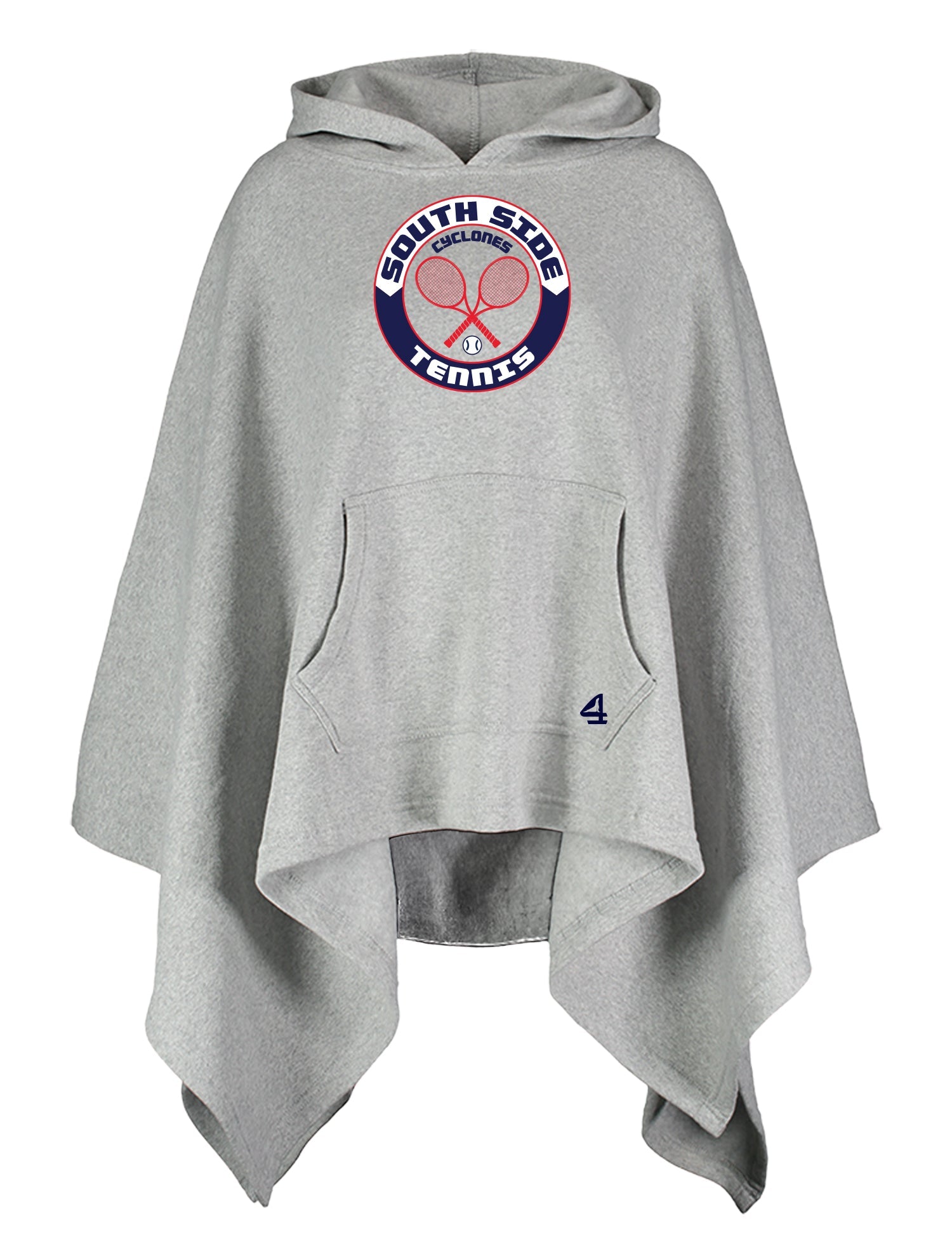 SSHS CYCLONES TENNIS Poncho