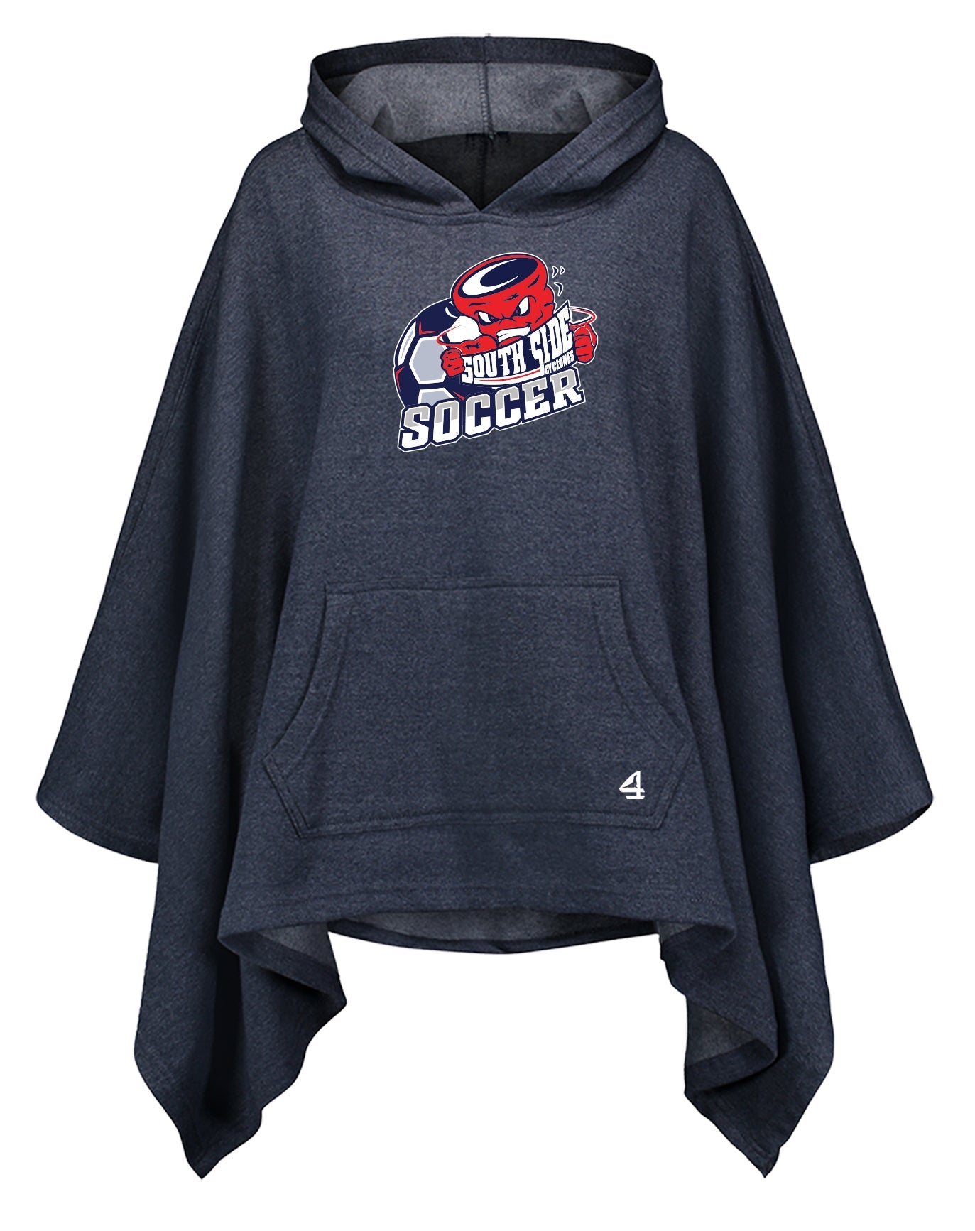 SSHS Cyclones Soccer Women's Poncho