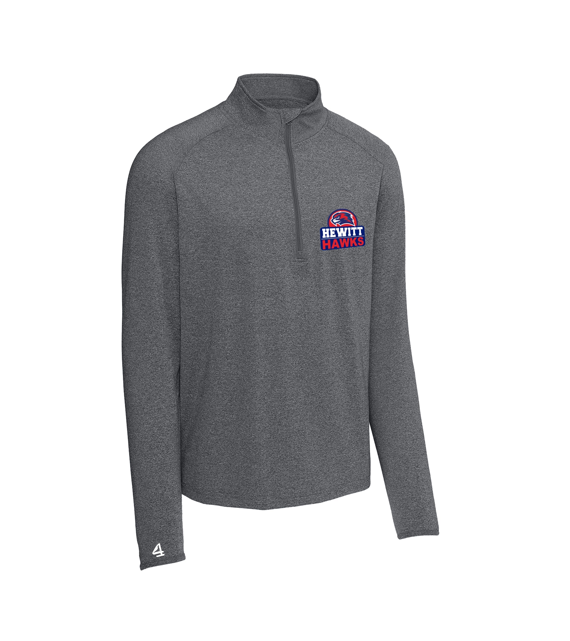 Hewitt Elementary Hawks Embroidered 1/4 Zip Adult