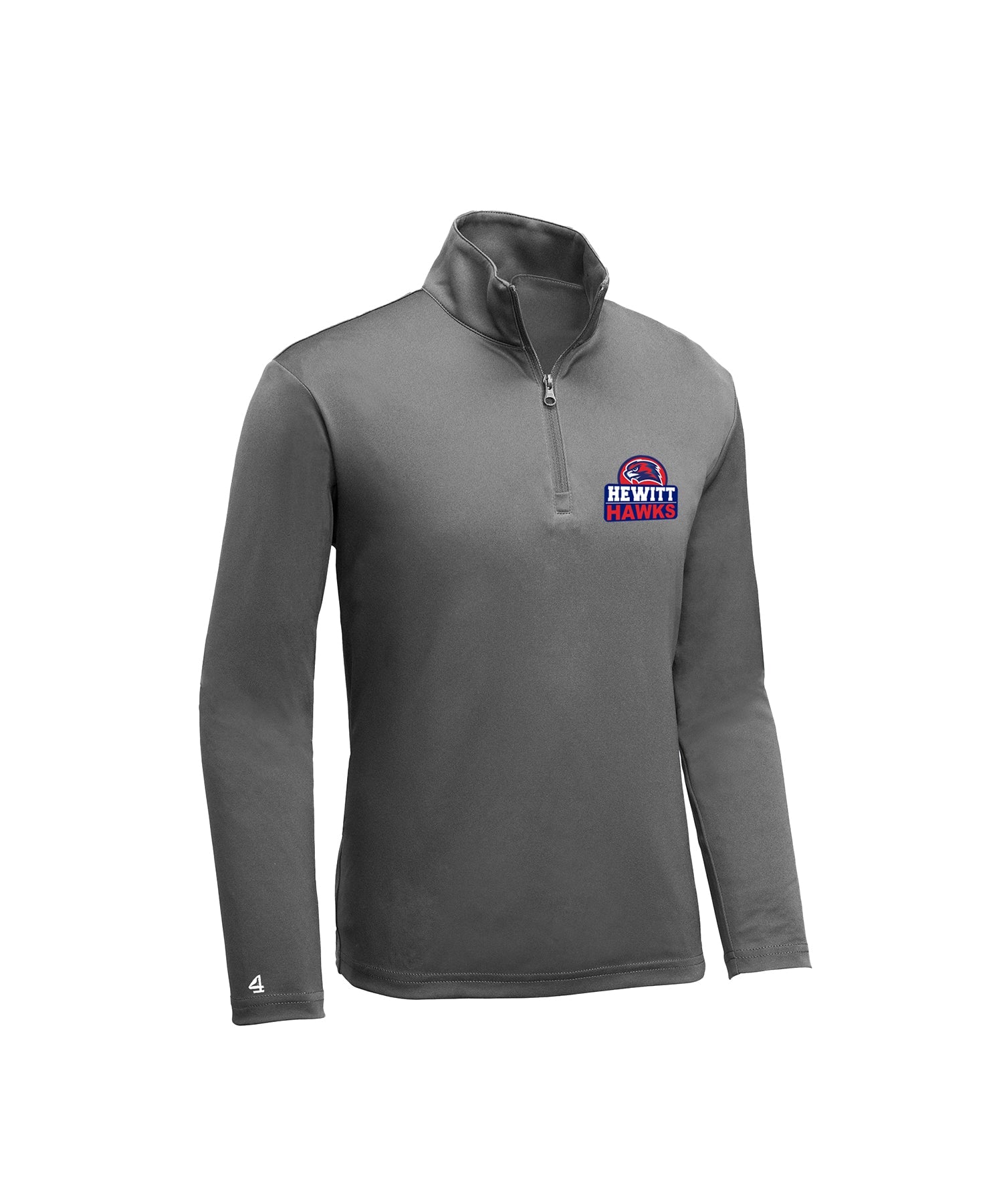 Hewitt Elementary Hawks Embroidered 1/4 Zip Youth