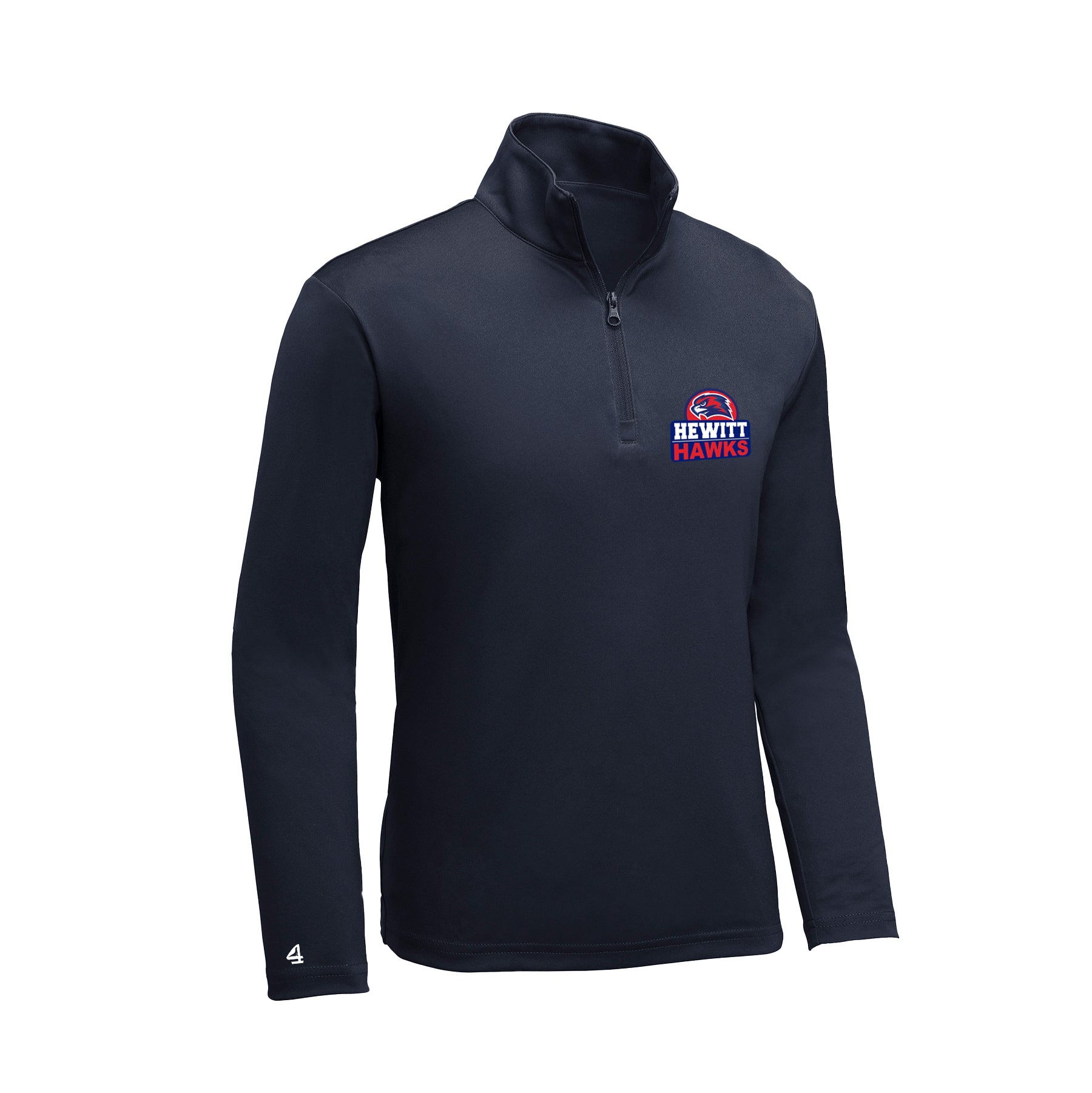 Hewitt Elementary Hawks Embroidered 1/4 Zip Youth