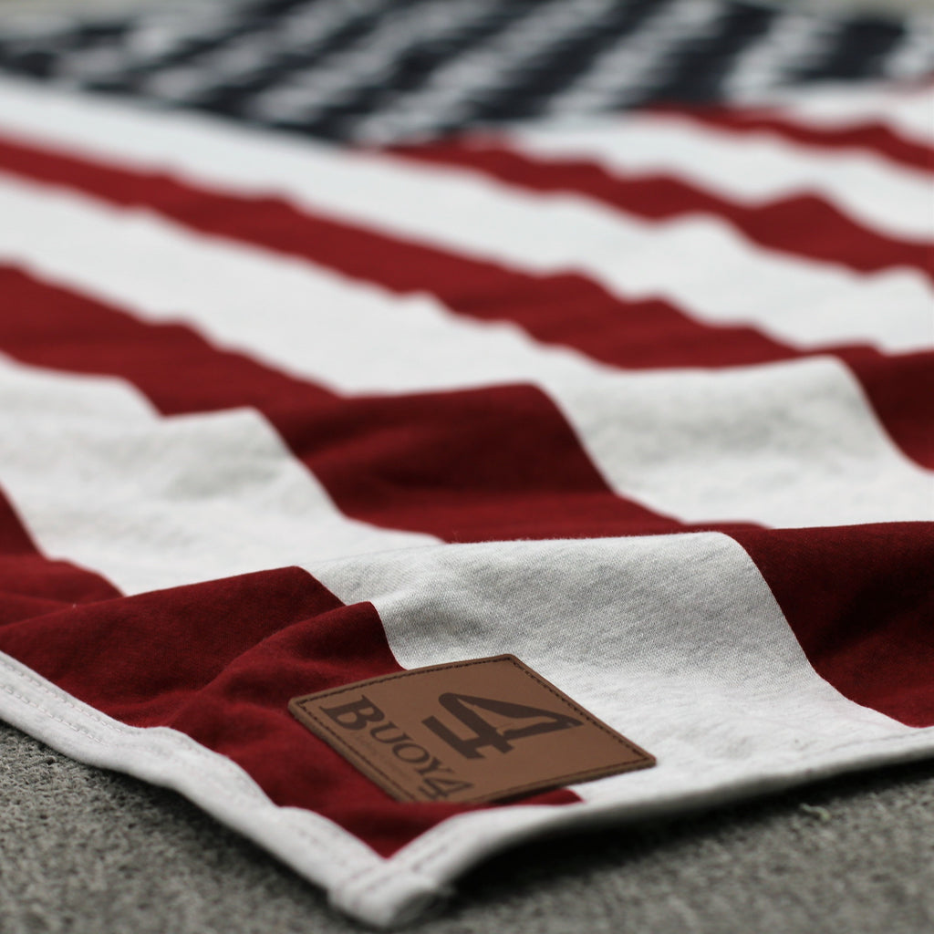 USA Flag - Oversized Sweatshirt Blanket