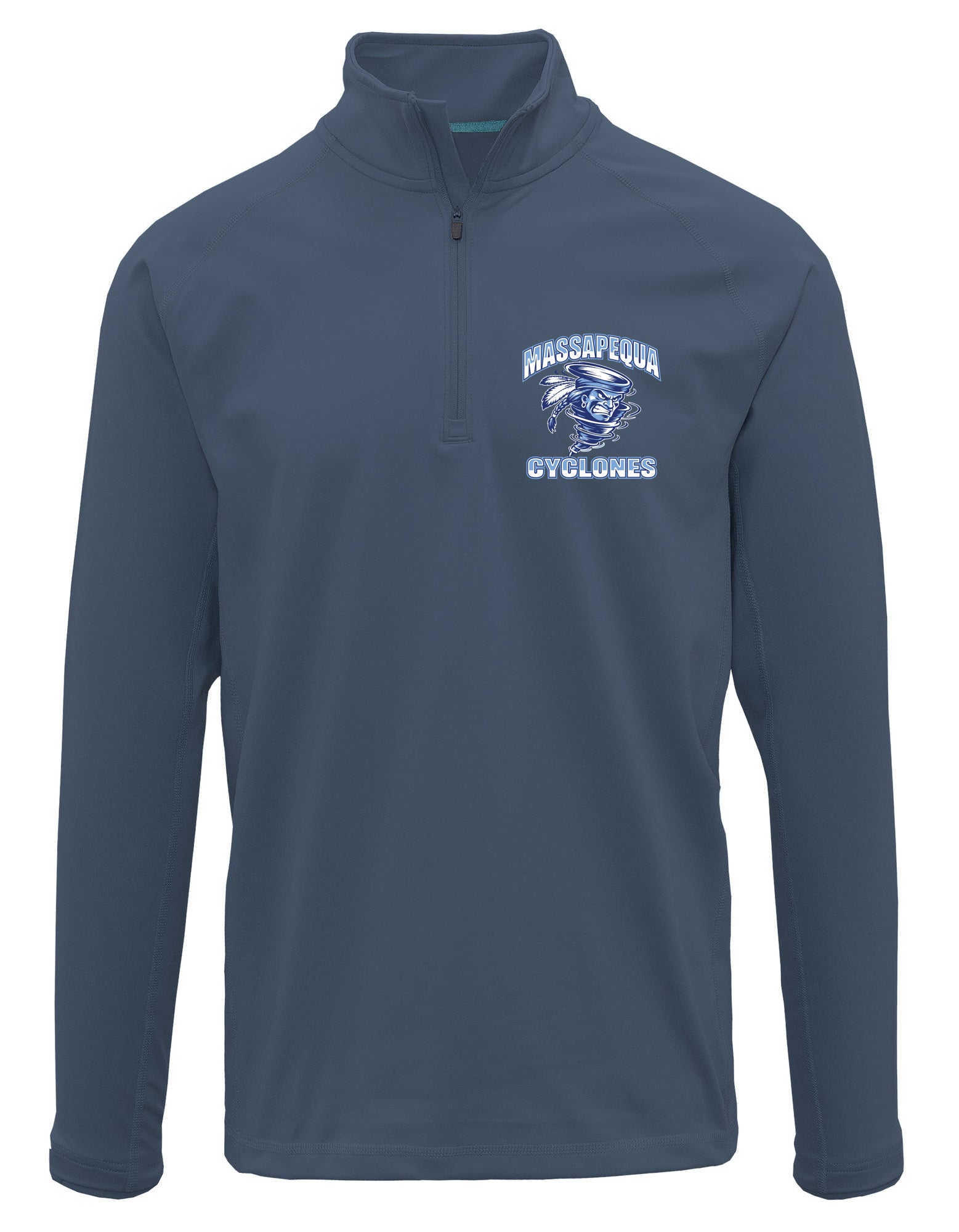 Massapequa Cyclones UPF 15+ PRINTED MEN'S 365 QUARTER-ZIP
