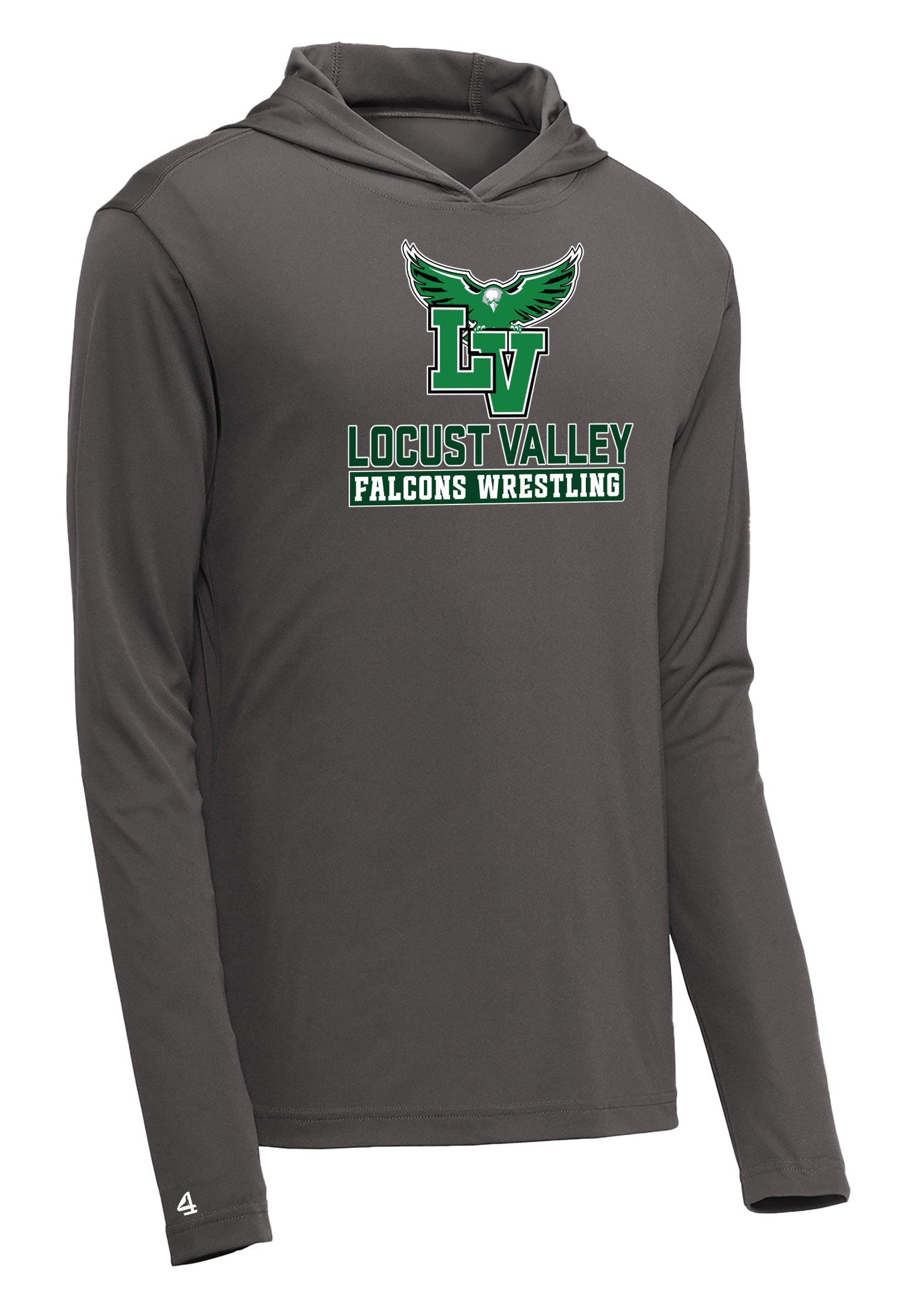Locust Valley Falcons Wrestling Performance Pullover Hoodie