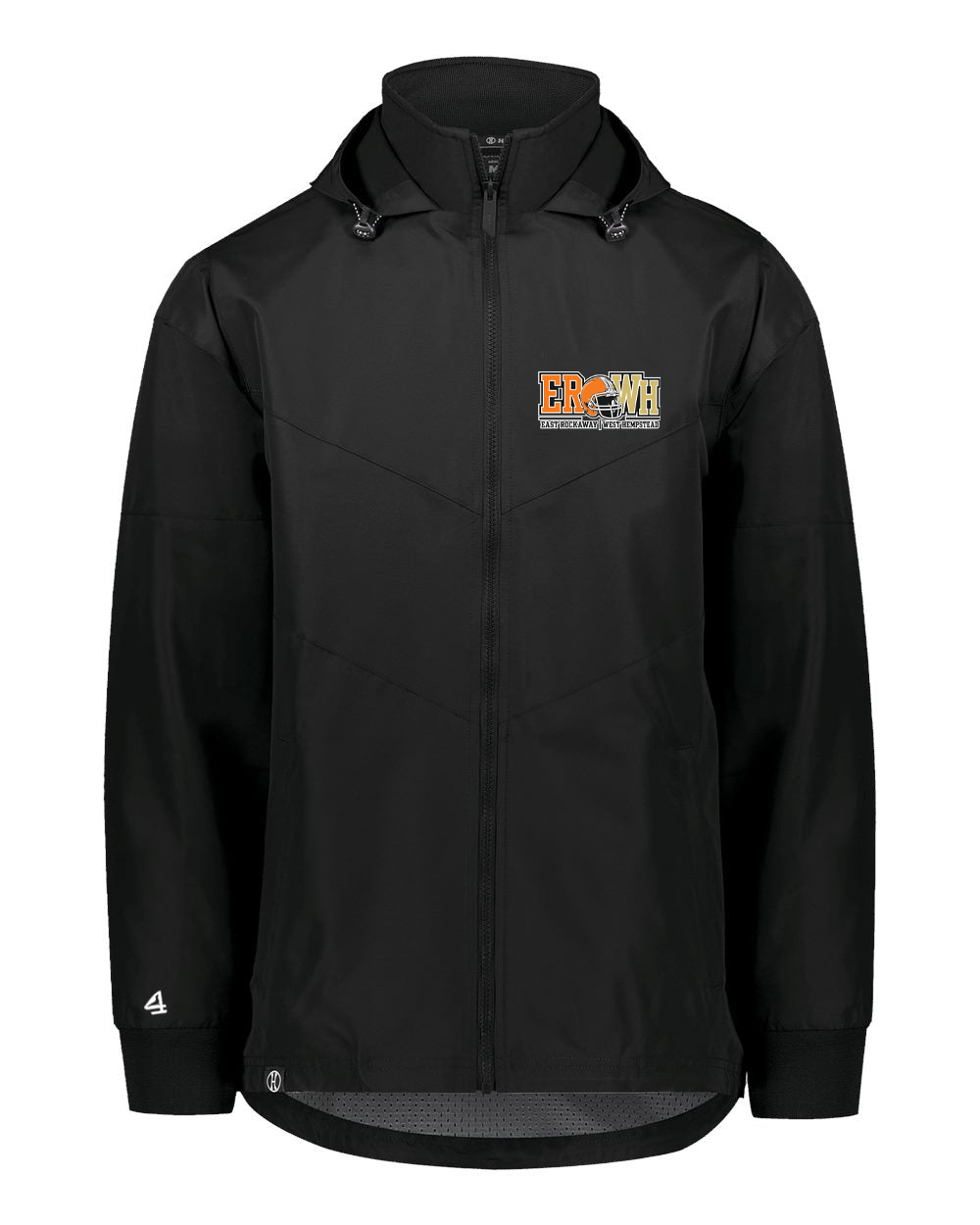 East Rockaway Football Embroidered Hooded Jacket