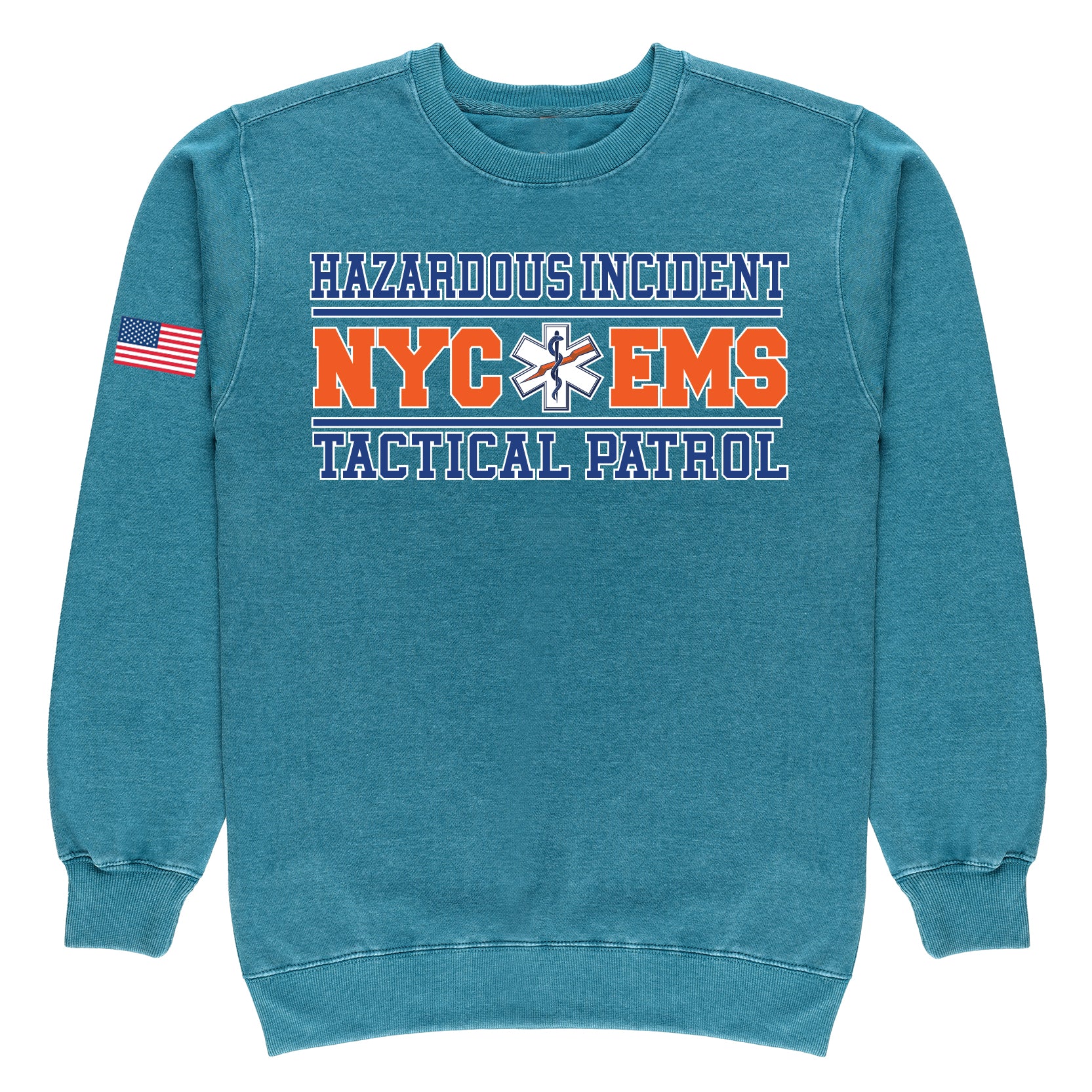 NYC HAZARD INCIDENT TACTICAL PATROL VINTAGE CREWNECK