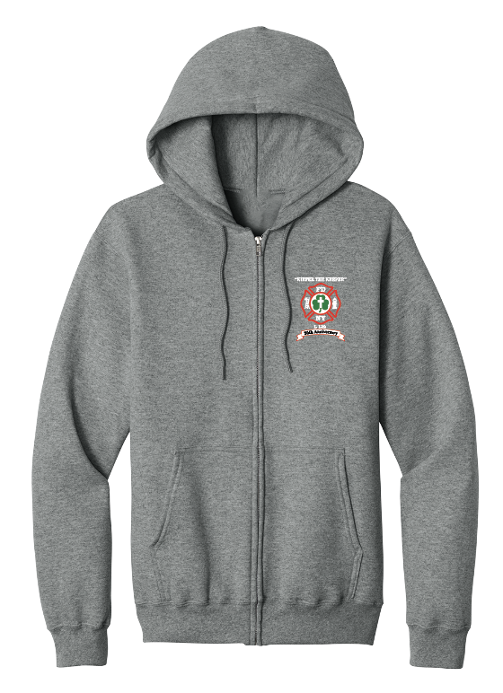 FDNY MICHAEL KIEFER 25 ANNIVERSARY FULL ZIP HOODIE