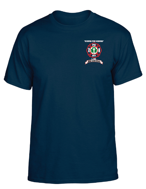 FDNY MICHAEL KIEFER 25 ANNIVERSARY T-SHIRT
