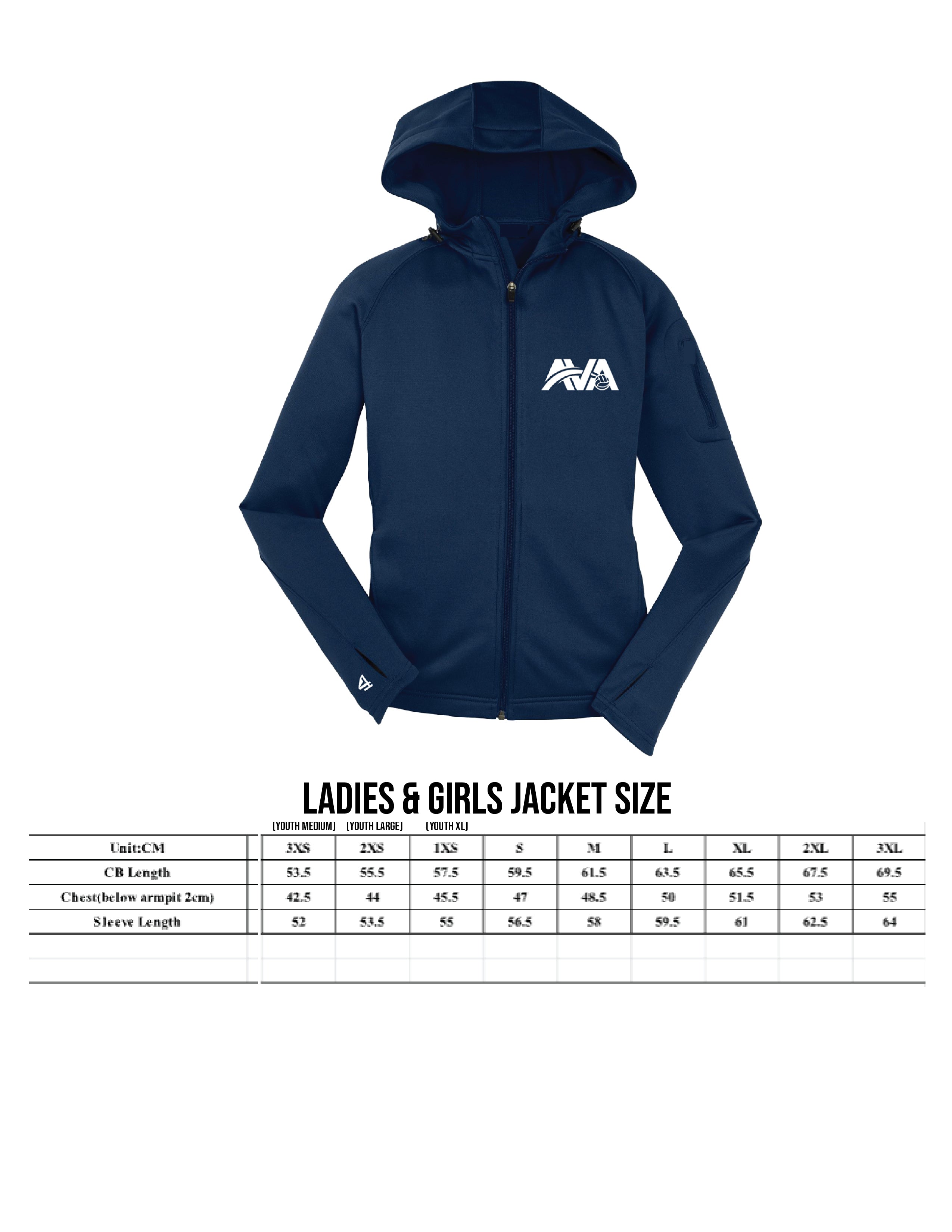 AVA Atlantic Volleyball Academy Warm Up Suit