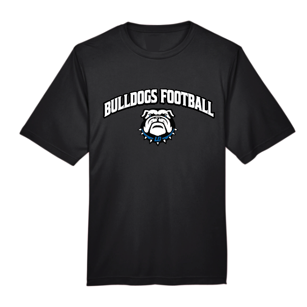 LB BULLDOGS FOOTBALL Peformance Tshirts