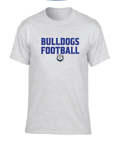 LB BULLDOGS FOOTBALL Short Sleeve Tshirts