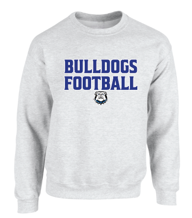 LB BULLDOGS FOOTBALL Crewneck