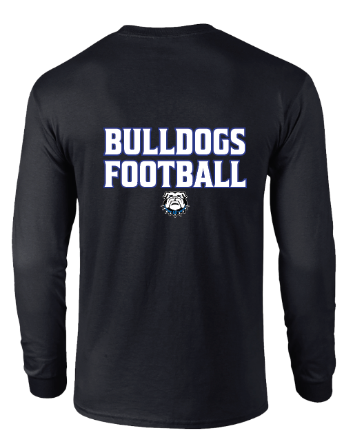 LB BULLDOGS FOOTBALL Long Sleeve Tshirts