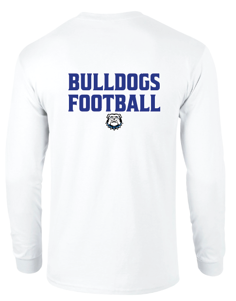 LB BULLDOGS FOOTBALL Long Sleeve Tshirts