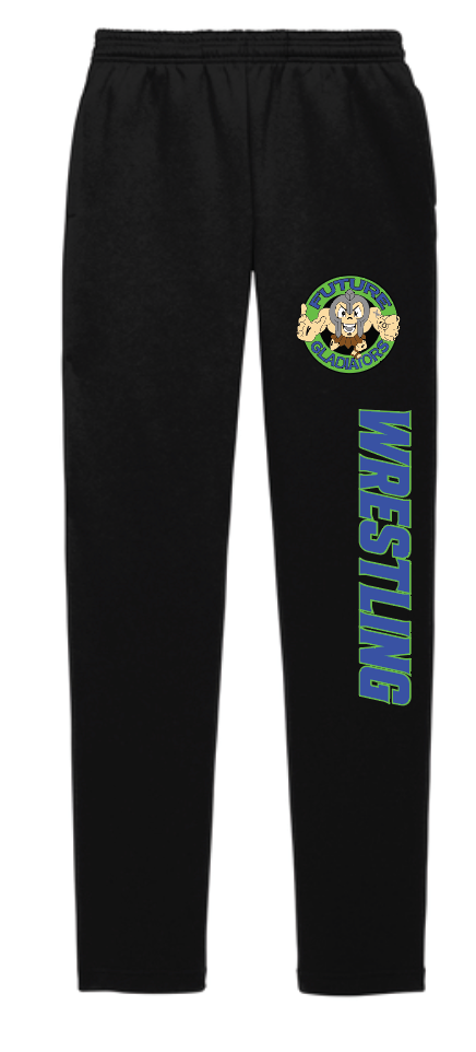 Long Beach Future Gladiators Wrestling Open Bottom Sweatpants