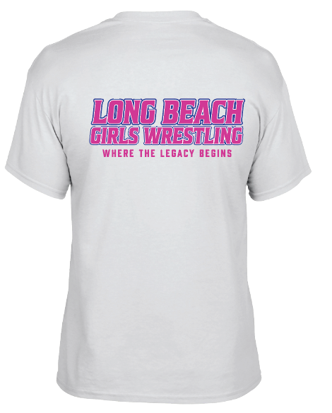 LONG BEACH GIRLS WRESTLING TEAM Short Sleeve Shirt