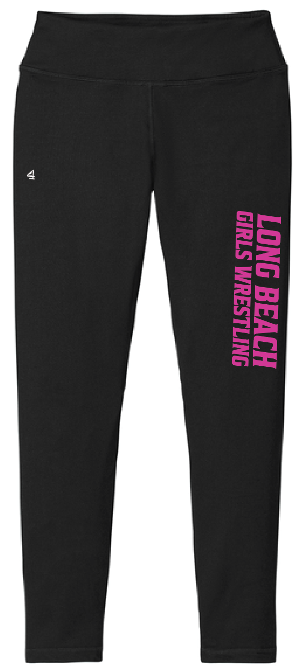 LONG BEACH GIRLS WRESTLING TEAM Women's Legging