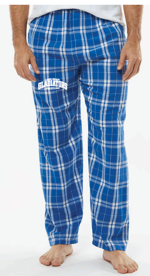 LB Gladiators Wrestling FLANNEL PANTS bm6624 / BY6624