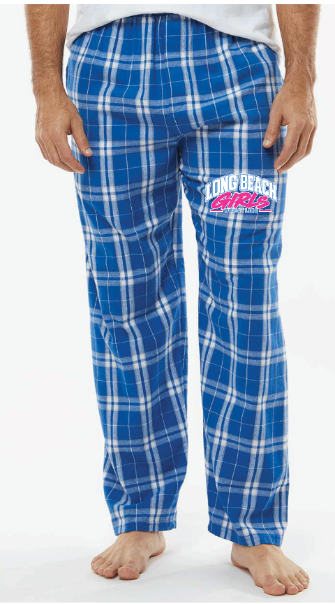 LBHS GIRLS WRESTLING FLANNEL PANTS bm6624 / BY6624