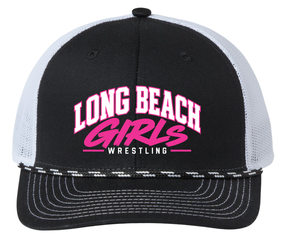 LB Gladiators Wrestling Printed Rope Trucker Hat GB452R