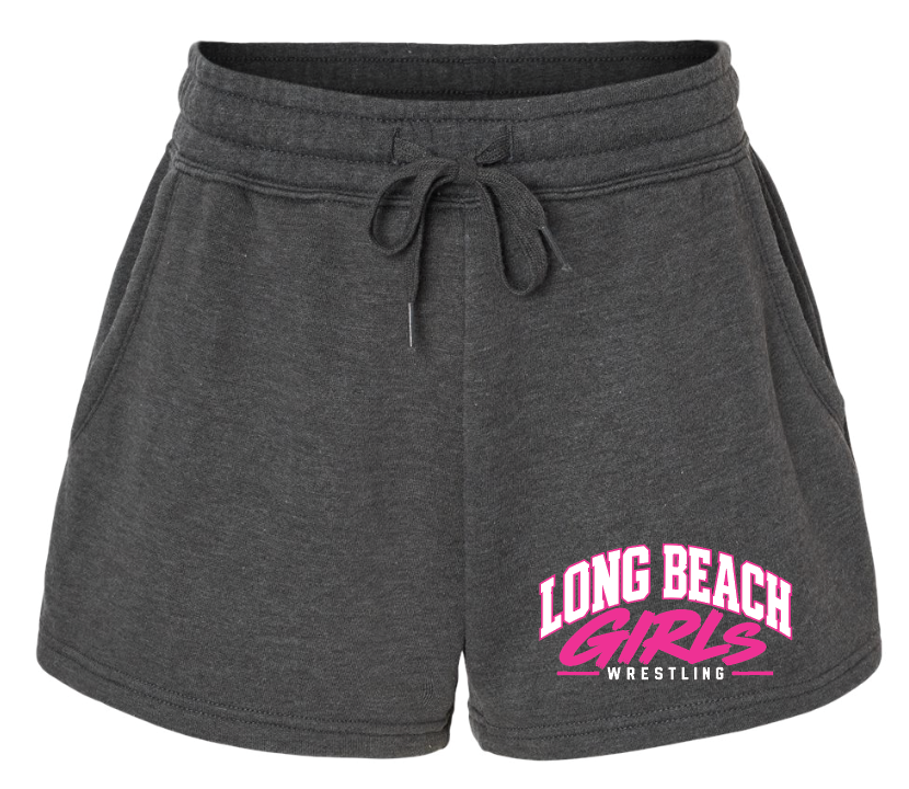LB Gladiators Wrestling Women's Fleece  Shorts PRM20SRT